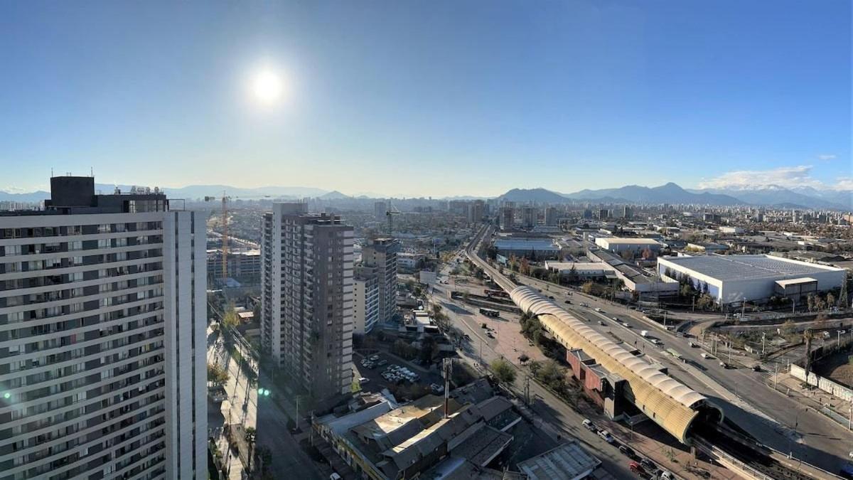 Hermosos Dptos Cercanos A Metro Y Centros Comerciales Santiago Eksteriør bilde
